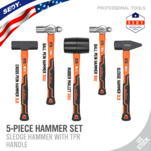 5 Piece Hammer Set Propane Forge Tool Shop Kit