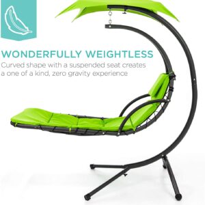 The Best Choice Products Outdoor Chaise Lounge Swing