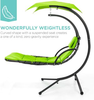 Outdoor Chaise Lounge Swing