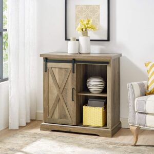 Farmhouse Flair Meets Modern: Slide into Style with Abbey Console