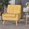 Button Tufted Chair for Timeless Style | Mid-Century Modern Charm