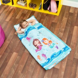 Everyday Kids Toddler Nap Mat – Underwater Mermaids Design