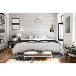 Novogratz Bushwick Metal Bed frame, Modern Design
