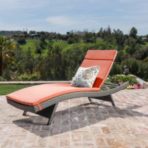 Savana Outdoor Chaise Wicker Fabric Lounge-comfort