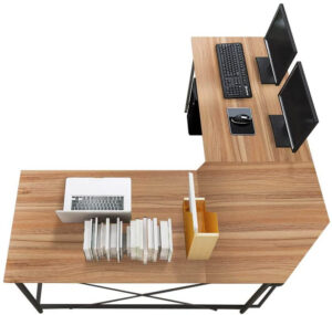 Maximize Your Space! Best 59" L-Shaped Desk for Work & Play!
