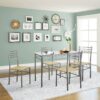 VECELO Space-Saving Dinette Sets: Dine Big in Small Kitchens