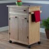 Kitchen island Cart Winsome |The Mighty Mini-Storage Rolling Cart