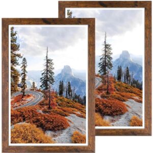 DBWIN Picture Frame Wood Pattern Poster Frame