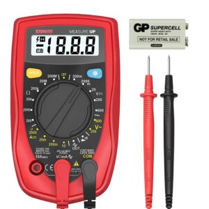 Digital Multimeter, Voltage Tester Volt Ohm Amp Meter
