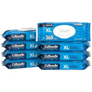 3X Power Clean!  Cottonelle XL Wipes: Freshness Redefined