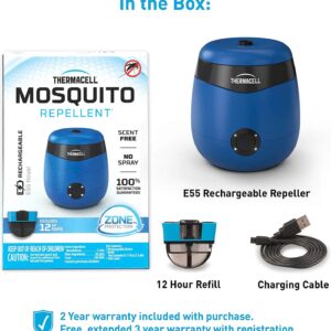 Thermacell Rechargeable Mosquito Repeller, Repellent