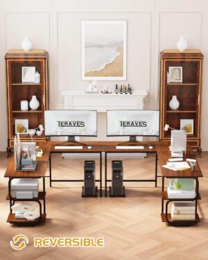 Conquer Your Workspace: Top 10 Reasons to Love the Teraves L-Shaped Desk - Image 2