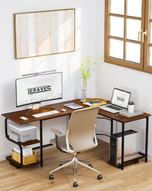 Conquer Your Workspace: Top 10 Reasons to Love the Teraves L-Shaped Desk - Image 6