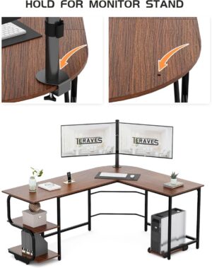 Conquer Your Workspace: Top 10 Reasons to Love the Teraves L-Shaped Desk - Image 9