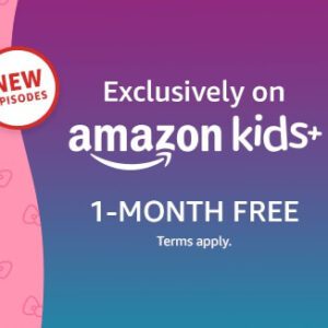 Amazon Kids+: Fun & Educational Content for Little Learners (Age 3-12)