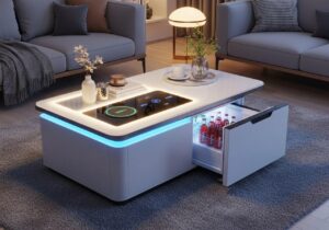 Smart Coffee Table Fridge