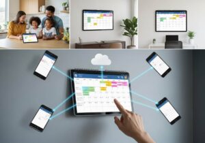 Electronic Family Wall Calendar