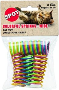 SPOT Colorful Cat Spring Toys