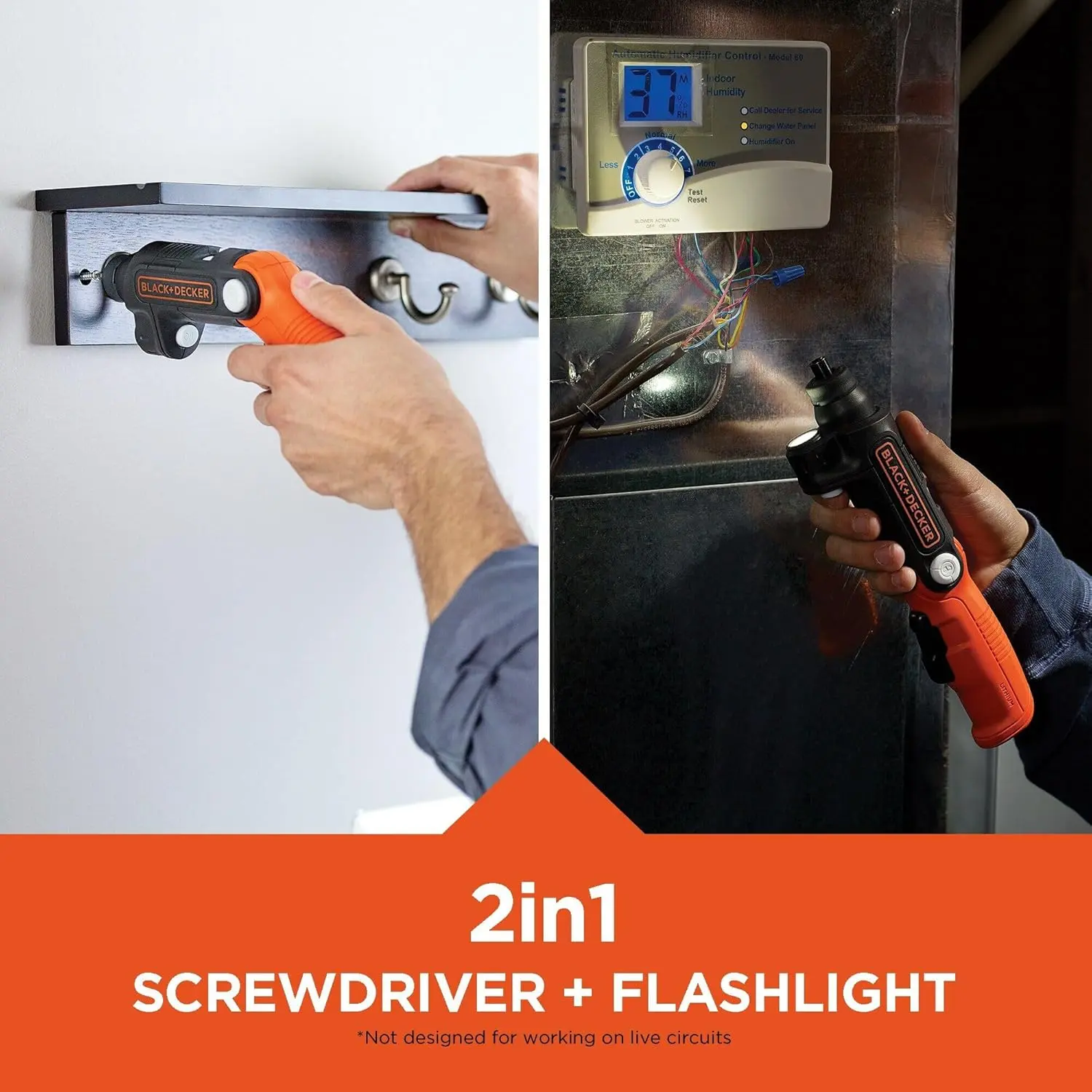 BLACK+DECKER Cordless Screwdriver