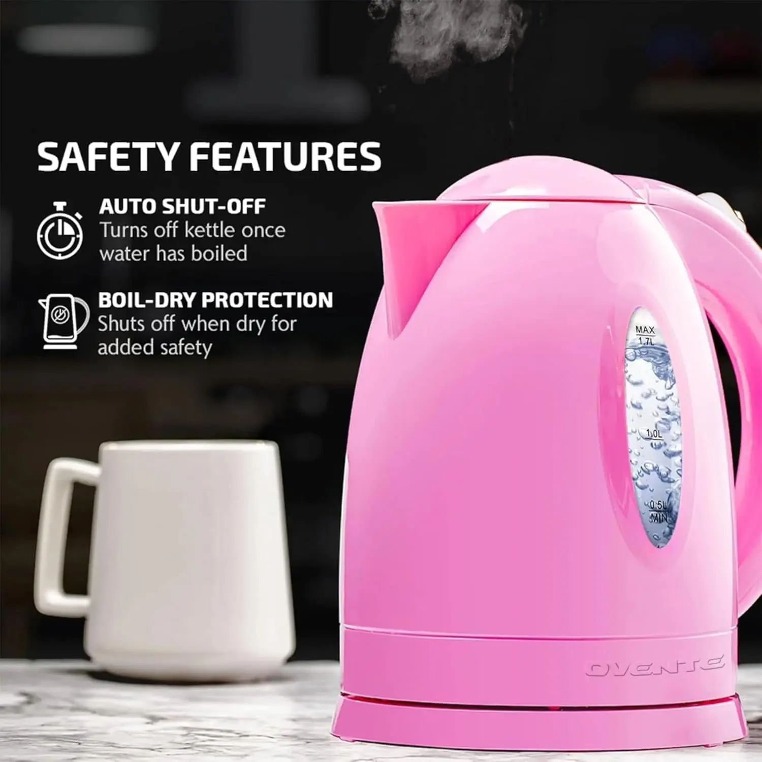 OVENTE Electric Kettle