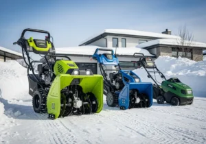 battery powered snow throwers