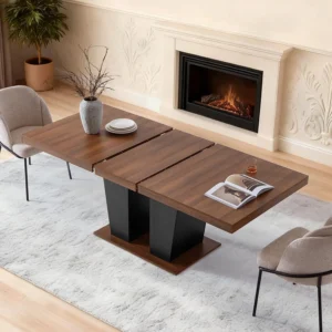 Senfarime Extendable Rectangle Dining Table